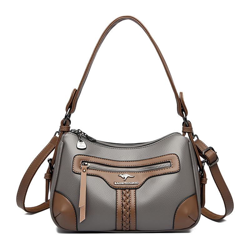 Underarm Trendy Bag, Large-capacity Color-blocking Crossbody Bag, Fashionable and Trendy Single-shoulder Women's Bag