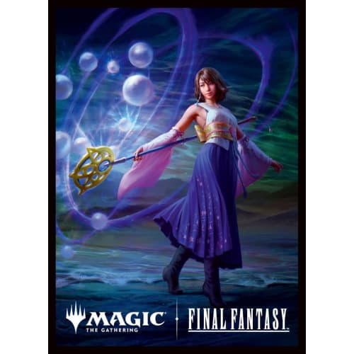 Magic: The Gathering?FINAL FANTASY Player's Card Sleeve Secret Lair Drop "Yuna's Magic "Holy"" MFS-42