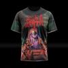 New Rock Death Band Album 3D Print T-shirt Men Women Fashion Plus Size Short Sleeve Tops Tees Tshirt Hip Hop Y2k Trend Retro