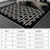 Nordic Printed Floor Mat Large Carpet Sofa Rug Anti Slip Living Room Bedroom Bedside Mats Floor Foot Pad Decor Kids Playing Mat
