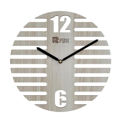 Sonnenuntergang Design 12 Zoll Handgefertigte Stilvolle Elegante Analoge Holz Wanduhr für Wohnzimmer Flur Schlafzimmer Büro Geschenk Weißes Buchenholz