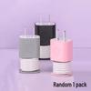 Charger Case: Scratch-Resistant Silicone Cover with Cable Organizer & Anti-Breakage Cord Winder.