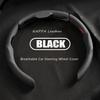 NAPPA 3PCS Leather Car Steering Wheel Cover For Buick LaCrosse Envision Envista Encore GX Envision Anti Slip Automotive Parts