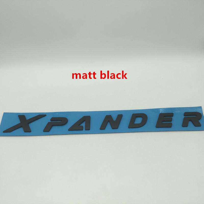 1pcs 3D ABS for XPANDER CROSS Car Letters Front Hood Bonnet Grill Emblem Rear Trunk Badge Sticker Decal Styling Accessories