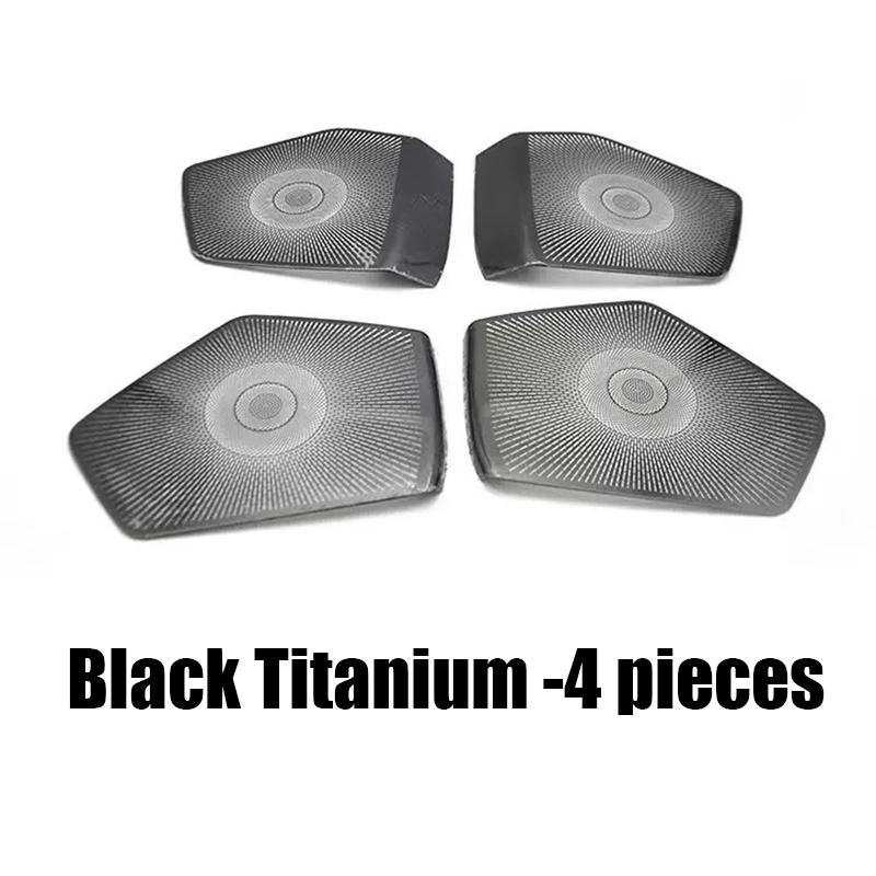For Peugeot 408   2024 2025 Car door audio panel protective cover and horn cover made of stainless steel material