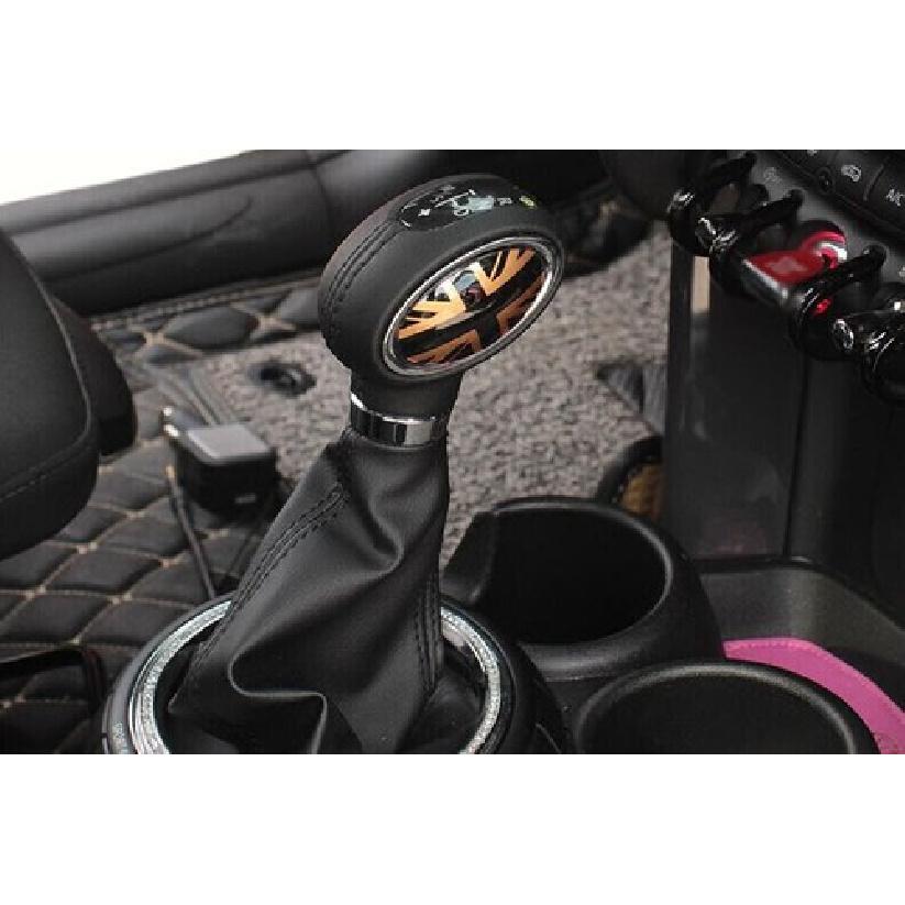 Countryman F60 Black Gold For Mini Cooper Cover Trim Inner Gear Shift Knob Decor