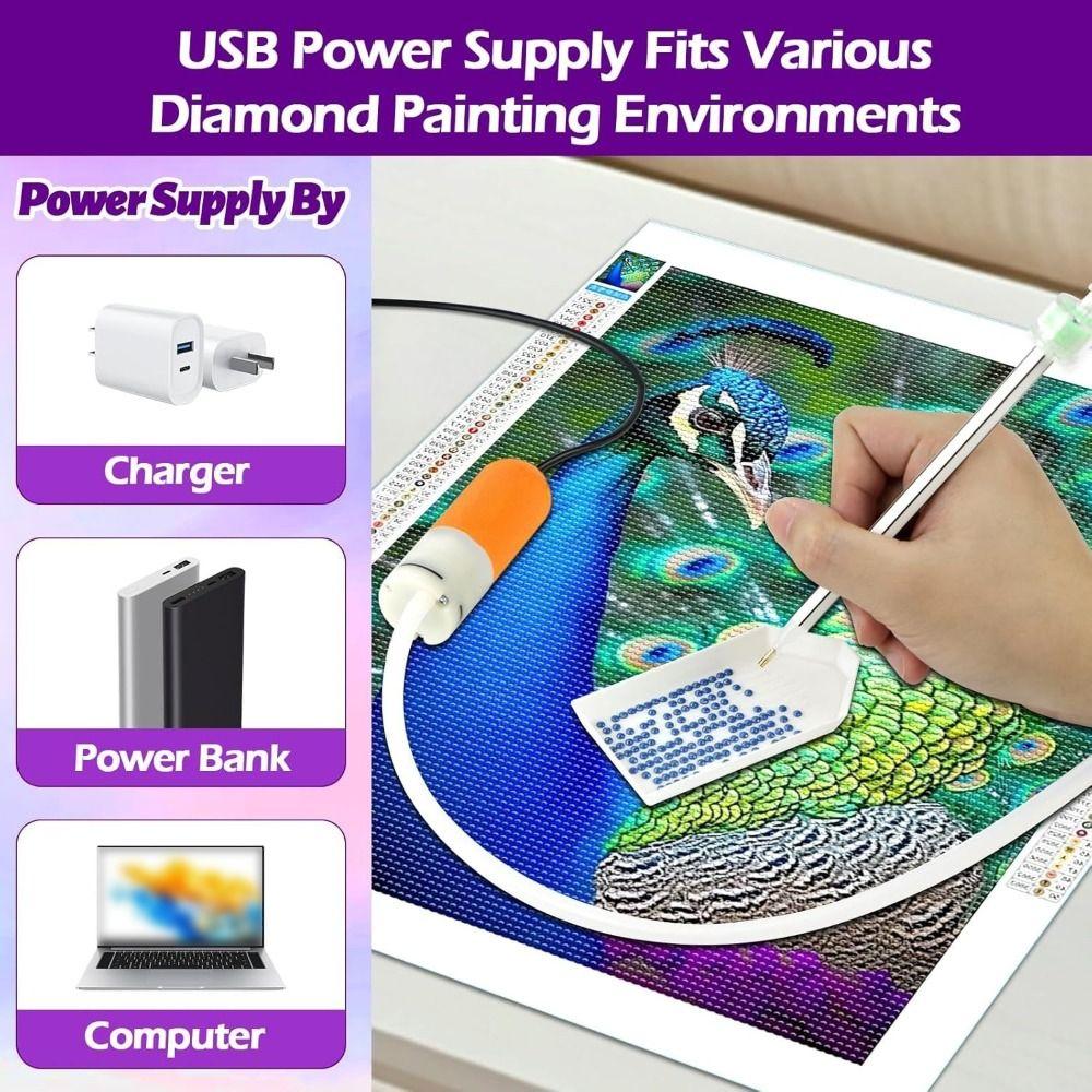 DIY Vacuum  Art Pen Kits Craft  Painting Drill Pen Embroidery Drill Pen  Home