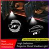 2-4PCS Car Door Welcome Lights LED Courtesy Projector for VW R LINE Rline Golf Tiguan CC Jetta Passat T-ROC Touareg Touran