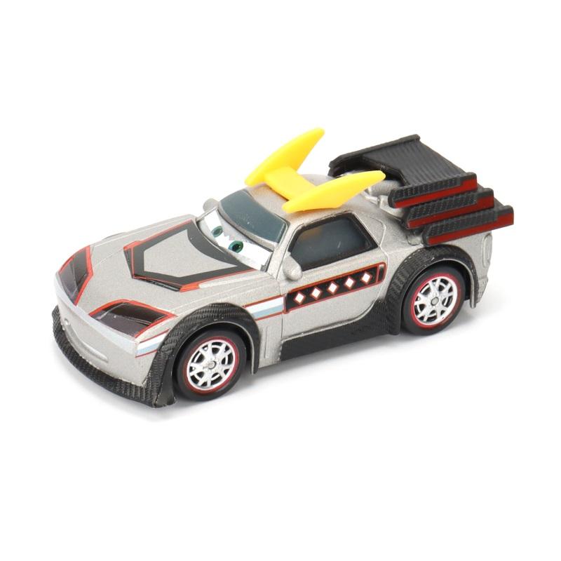 Cars Toy Christmas McQueen ROUTE 66 McQueen Chick Hicks Racing Car 1:55 Diecast Alloy Car Model Boy's Christmas Gift