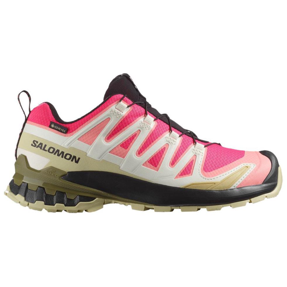 SALOMON XA Pro 3D V9 Rutschfest Abriebfest Niedrig geschnitten Outdoor Schuhe Damen Rosa 477446