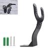 Wall Mount Motorcycle Helmet Holder with Screws Heavy Duty Motorbike Bicycle Sports Baseball Rugby Football Helmet Display Rack Hanger