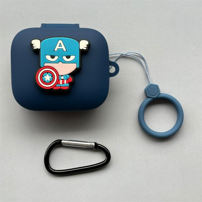 Applicable to real me Realme Buds Air8 wireless bluetooth headset case 1pro three-dimensional cartoon soft case