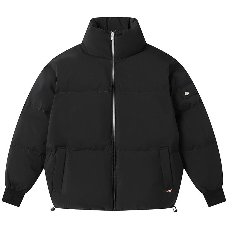 Gradual Change Color Down Jacket Men's Autumn and Winter Trend Cold and Warm Bread Clothes Couple Fashion Versatile Jacket Men's Clothing