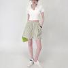 IHUASU Women's Fashion Casual Solid Color Print Pants & Capris Elegant