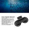 1inch Double Ball Mount with 2 AMPS Round Plates Aluminum Alloy Fish Finder Mount with 3.5inch Double Socket Arm