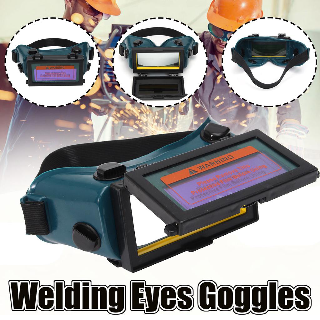 Buy Auto Darkening Welder Welding Eyes Goggles Glasses Helmet Mask Eyeshade/patch/eyes Workplace
