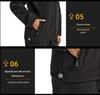 Heavyweight Sherpa Fleece Windproof Jacket - Double-Layer, Cold-Resistant Outerwear for Autumn/Winter