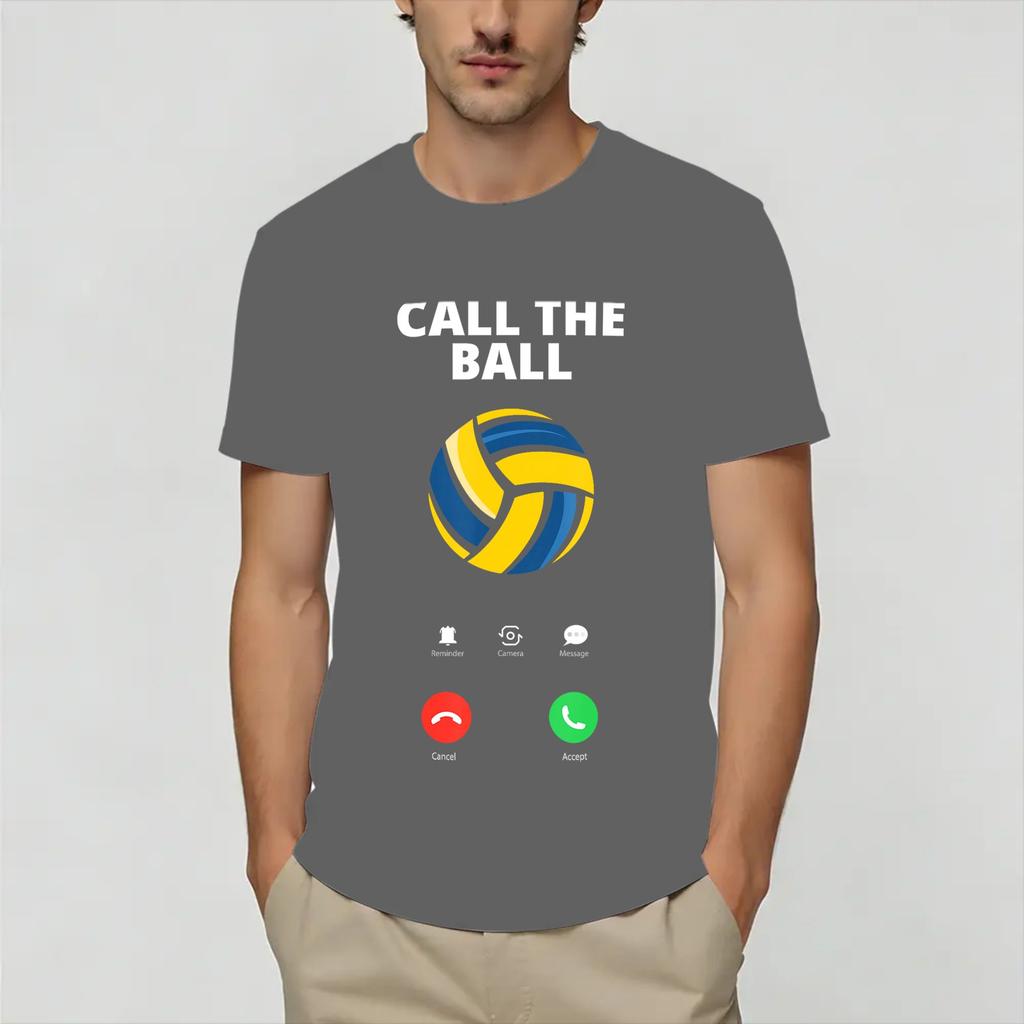 Unisexs Mine Seagull Funny Beach Volleyball T Shirt 100 Cotton Clothing Funny Short Sleeve Crewneck Tee Shirt Summer TShirts