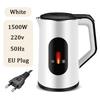 Fast Boil Electric Tea Kettle 2.2L Hot Water Kettle Water Heater Electric Kettle  Office
