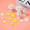 Chrysanthemum Spring Embossing Fondant & Biscuit Mold Set (4PCS) - DIY Baking Tools