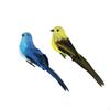 2x Artificial Simulation Birds for Craft Seasonal Party Decor