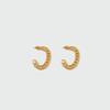 EENK ZORIE Chain Hoop Earring - Gold
