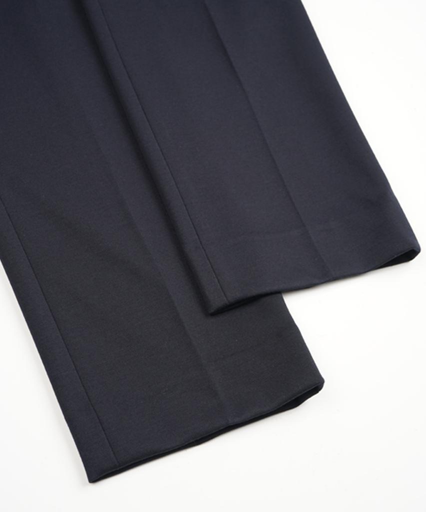 BIRBANTE Comfort Stretch Regular Fit Setup Slacks - Dark Navy