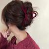 Nuovi Fermagli per Capelli Fiocco di Velluto Rosso Autunno Inverno Donne Clip a Pinza per Capelli Forcina Elegante Francese Accessori per Capelli Copricapo Femminile Regalo