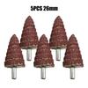 6mm Shank Grinding Head Flap Wheels For Drill Polishing Sanding