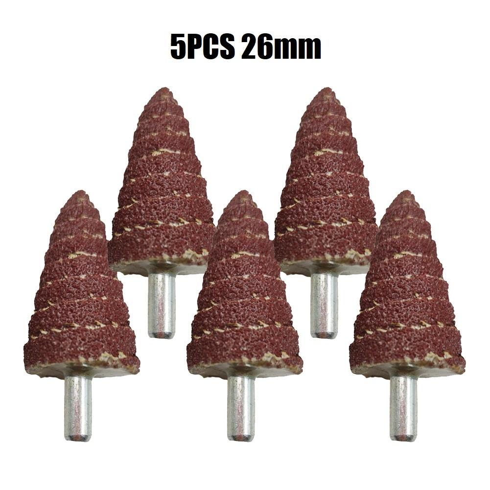 6mm Shank Grinding Head Flap Wheels For Drill Polishing Sanding