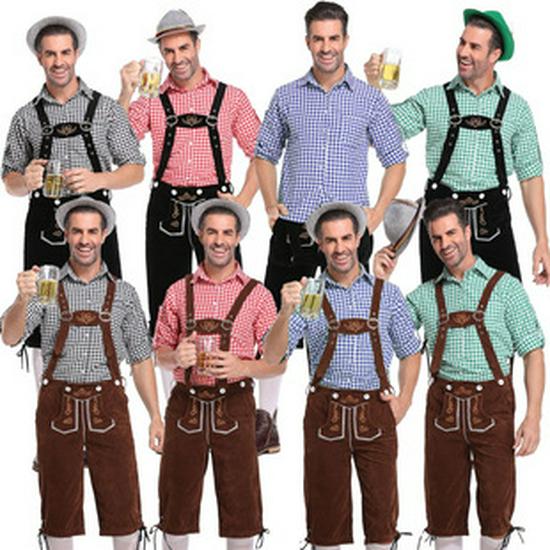 Kids' German Beer Fest Costume Set for Cultural Festivals and Performances