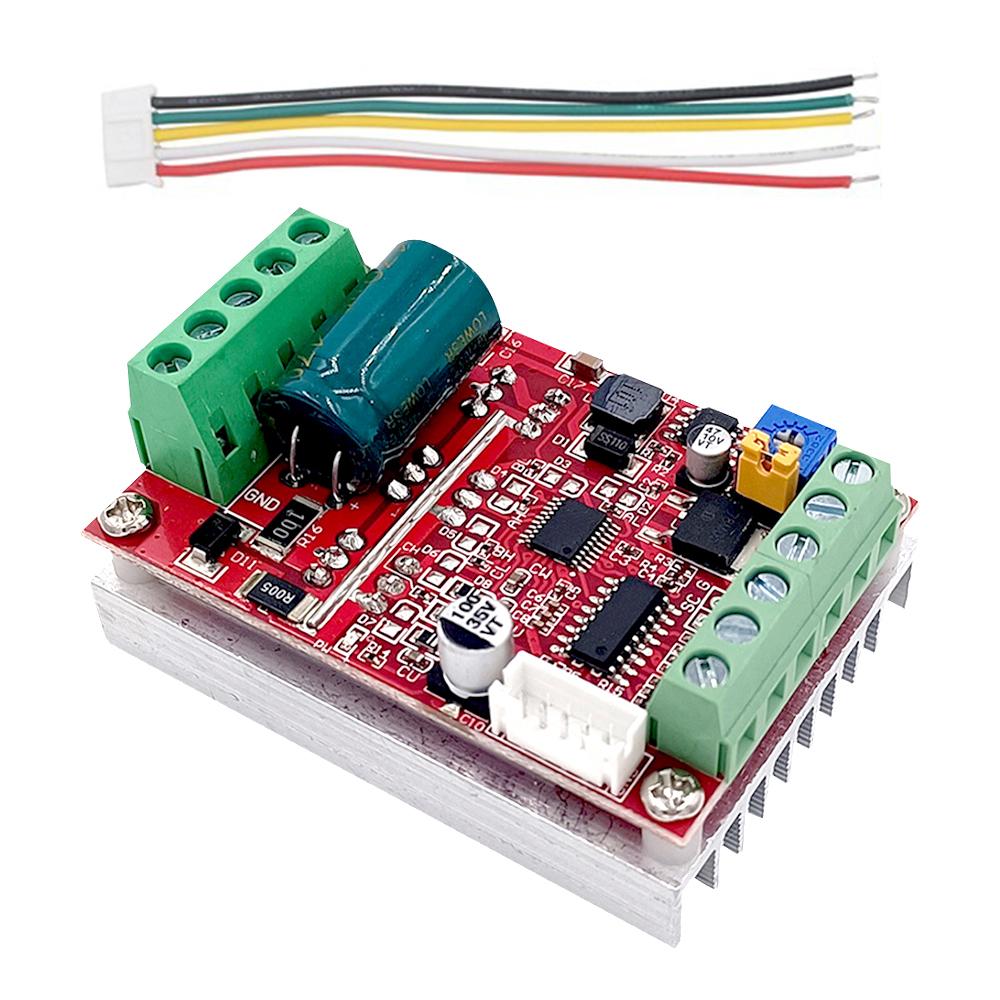 400W PWM DC Brushless Electric Motor Speed Controller with Hall  BLDC Motor Controller 3 Phase PWM 9-60V