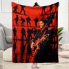 Elvis Presley: Rock Roll Blanket Ultra-Soft Great for Livingroom Sofa Bedding Four Seasons Multipurpose Modern Style Gift for Travel Home Birthdays