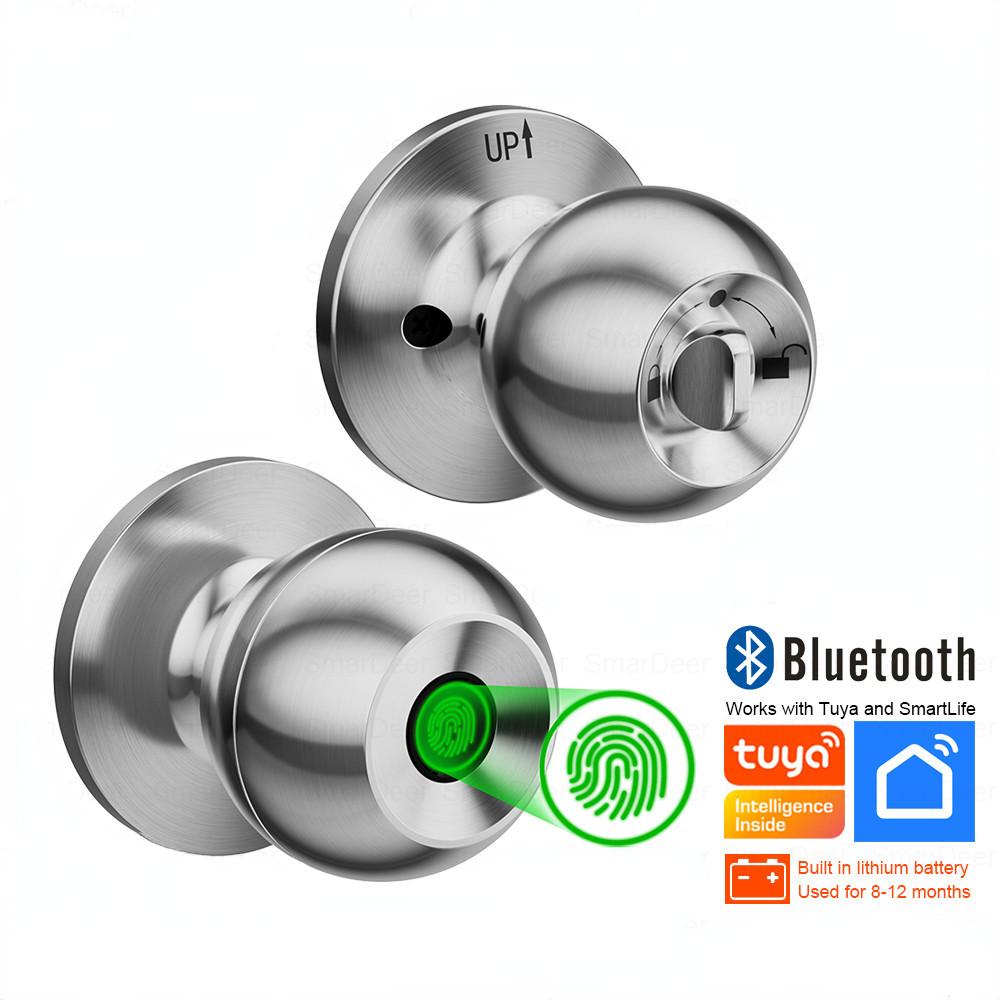 3v1 Multifunkční chytrý zámek Elektronický otisk prstu Bezklíčový vstup Bluetooth zámek dveří