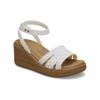 Crocs Comfortable Elegant Classic Versatile Slide Sandals Women Sandals White 209994-0WV