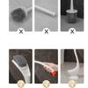Fashionable Toilet Brush and Holder Perfect Addition to Your Bathroom Modern Bathroom Cleaning Brush Accessories