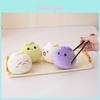 Charming Plush Dumpling Bag Charm Keychain Featuring Sweet And Cute Design For Girls