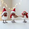 Durable Fabric Covered Foam Bird Hanging Decoration For Festival Indoors Outdoor Christmas Displays