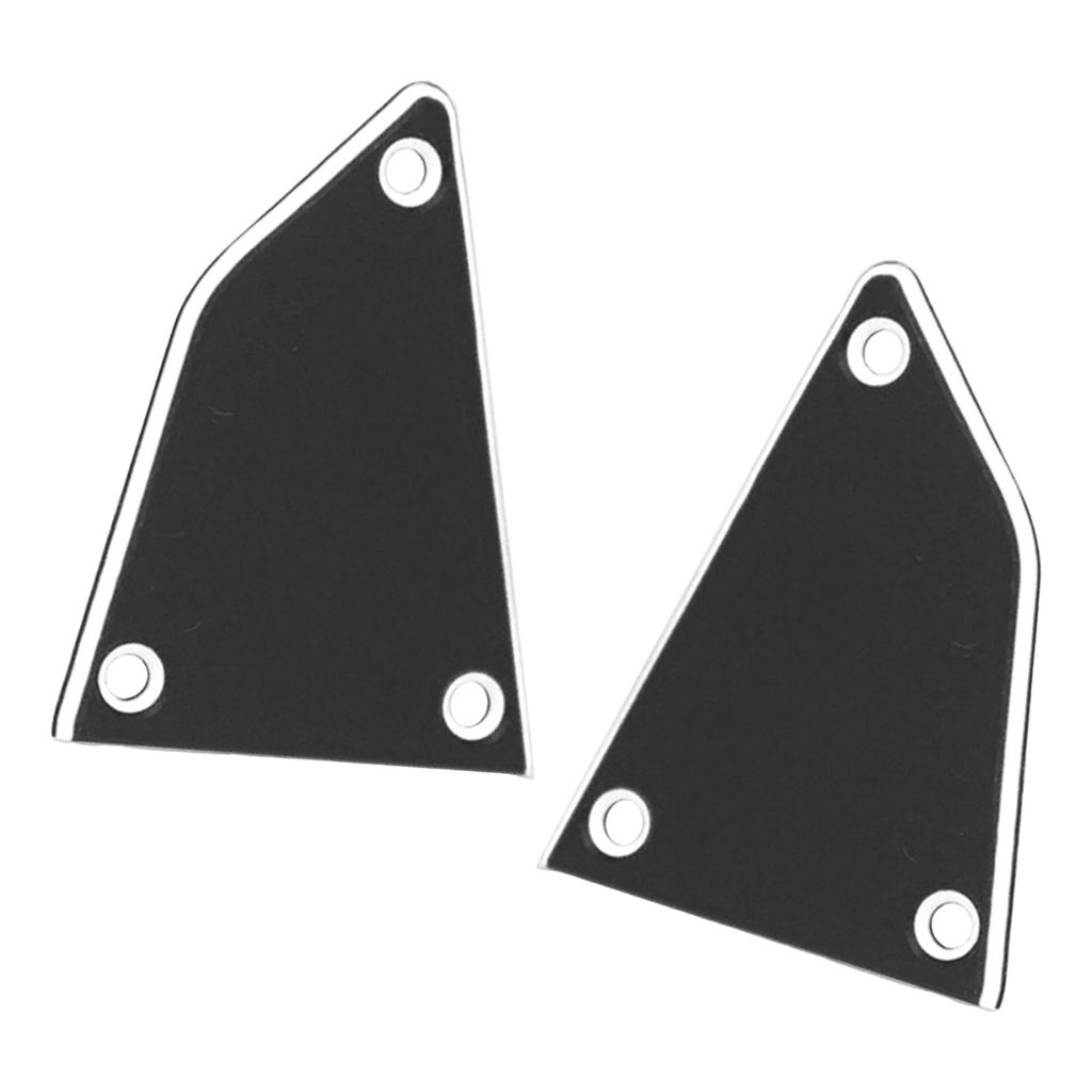 Guitar Rod Cover Plate Durable Practical Replaces 3 Hole for Electric Bass Guitar Music Instrument Spare Parts Accessory