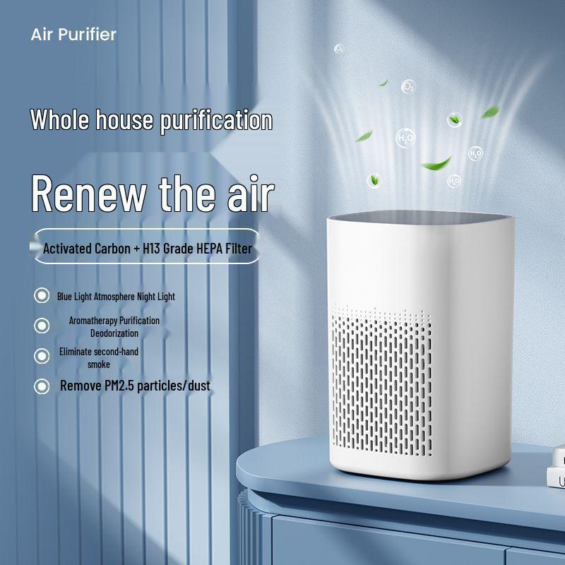 Air Purifier for Removing Smoke Odor, Negative Ions & Formaldehyde - Perfect for Home or Office