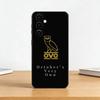 D-Drake OvO O-OWL  Phone Case Black Silicone Soft For Samsung Galaxy A73,A72,A71,A70,A53,A52,A51