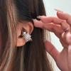 Elegant Snowflake Rhinestones Earphone Clip Sparkling Alloy Design Ear Clip For Headphones Personalize DIY Accessories