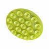 Baby Kids Magic Suction Mat Double Sided Suckers Anti Slip Plate Bowl Cutlery Placemat(Green)