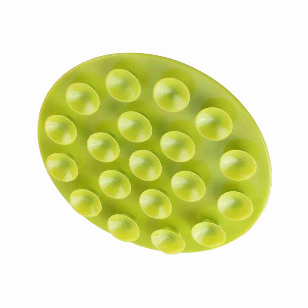 Baby Kids Magic Suction Mat Double Sided Suckers Anti Slip Plate Bowl Cutlery Placemat(Green)