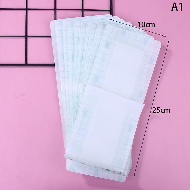 10Pcs Waterproof Film Pu Tape For Aftercare Protective Skin Healing Tattoo Adhesive Bandages Repair Swimming Privacy Sticker
