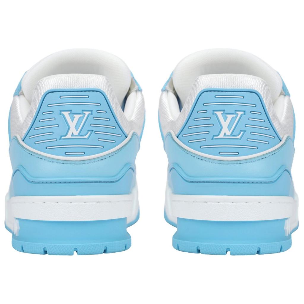 Louis Vuitton Lv Trainers 'White Monogram Blue' 1ABOFI