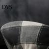 Men Panties Boxers U Convex Plaid Print Contrast Color Underwear Breathable Underpants Anti-septic Casual Mid Waist for Inner Wear