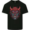 Japanse Oni Masker Samurai Ronin Bushido Heren Katoenen T-shirt Tee Top Unisex T-shirt