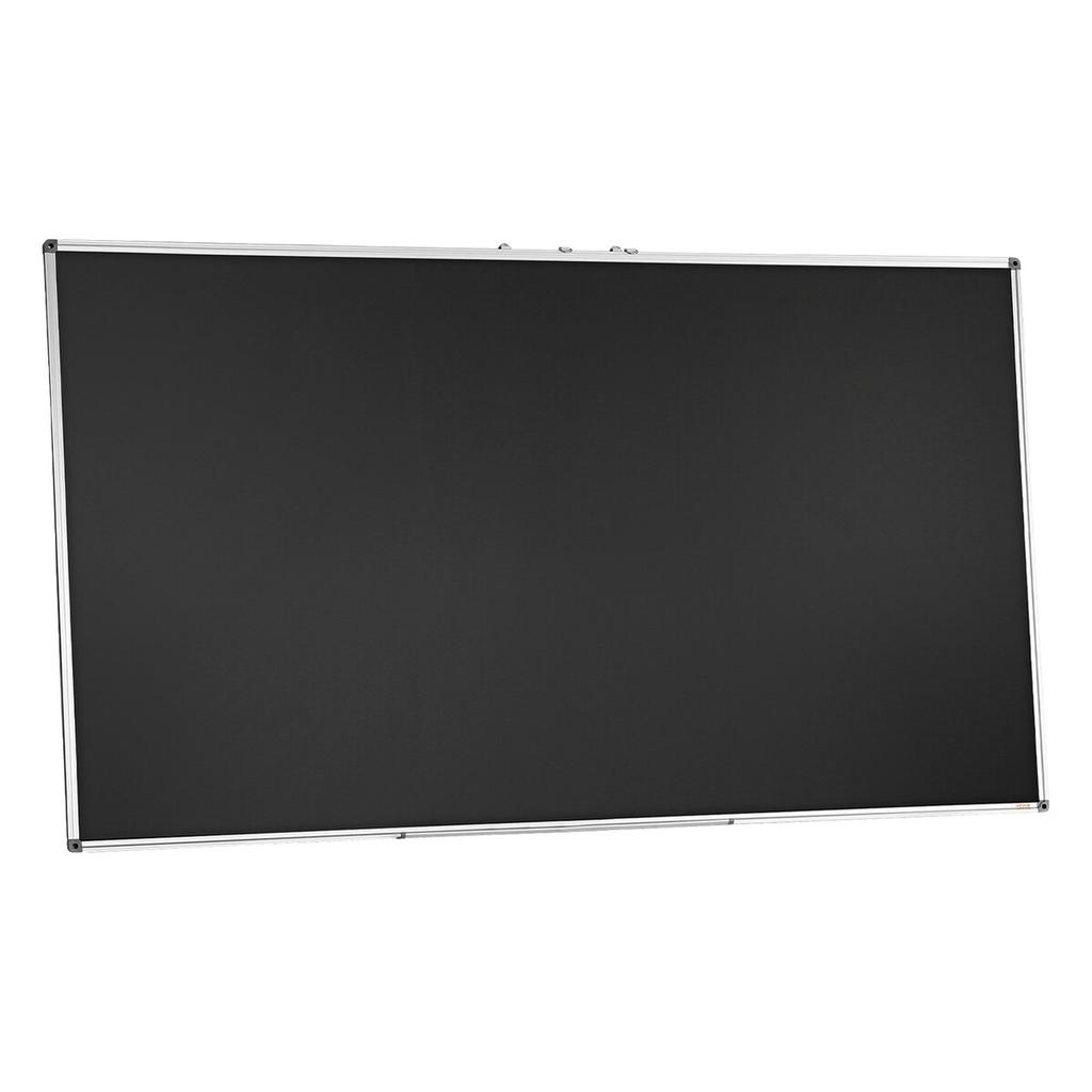 Black Board, 70 x 40 inch Large Chalkboard with Aluminum Frame, Black Boards Dry Erase Includes 1 Magnetic Erase & 3 Dry Erase Markers, Black Surface,