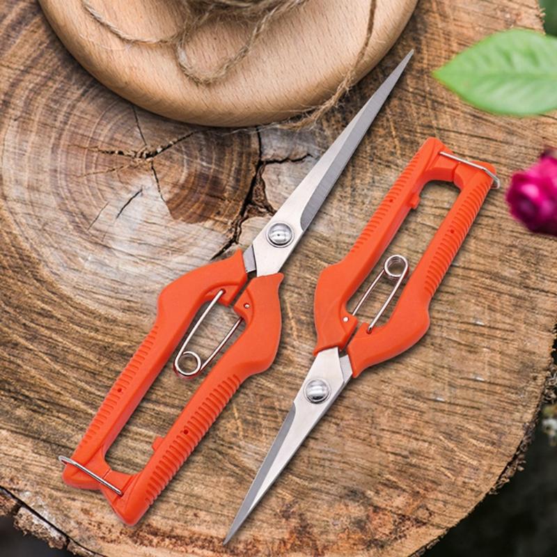 Vegetable Trimming Fruit Pruning Garden Shears Lightweight Flower Scissors For Easy Handling Detailed Plant Maintenance